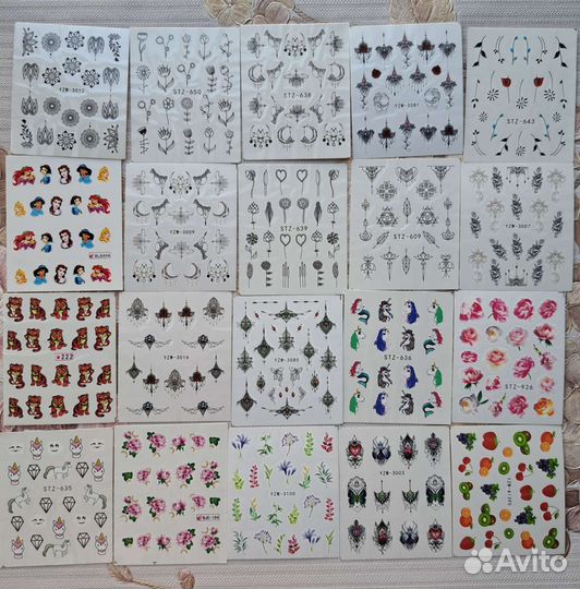 Слайдеры для дизайна ногтей