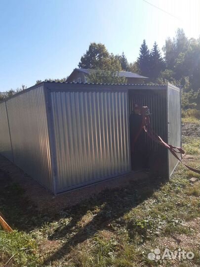 Гараж металлический разборный