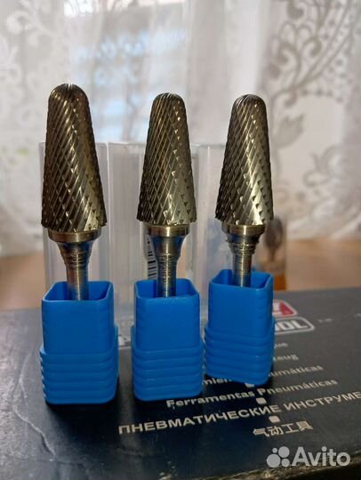Бор фреза по металлу и шарошка абразивная