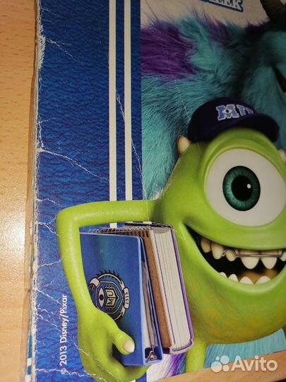 Корпорация монстров фигурки и журнал для наклеек