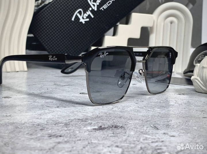 Очки Ray Ban Clubmaster черные