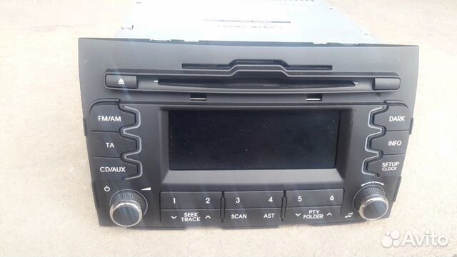 Штатная магнитола на Kia Sportage