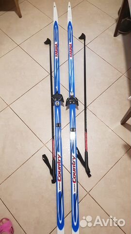 Лыжи взрослые 2м10 см