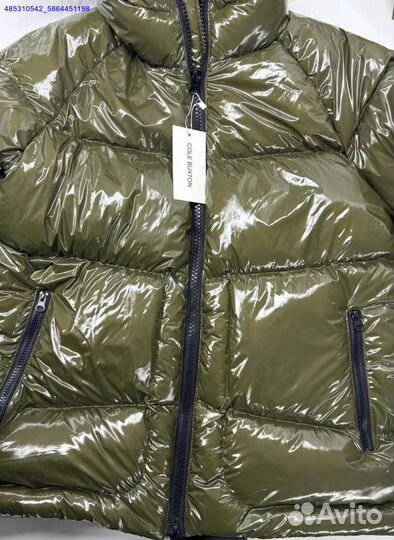 Пуховик Cole Buxton зеленый качество (Арт.21514)