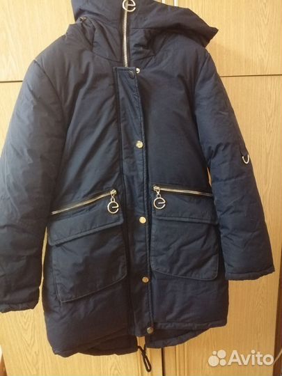 Куртка зимняя детская для девочки р 128