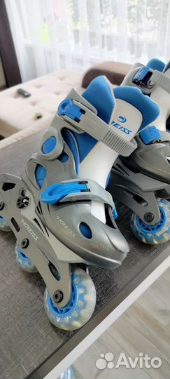 Роликовые коньки детские раздвижные