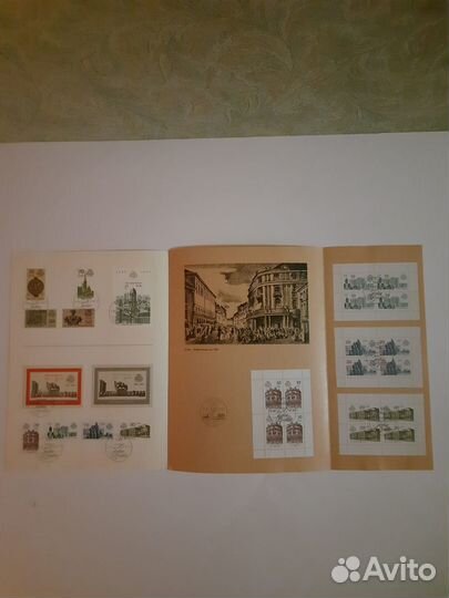 Почтовые марки 1987 гдр 750 летию Берлина