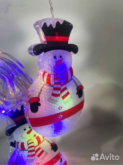 Гирлянда занавес 