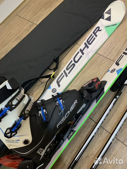 Лыжи горный комплект Fischer