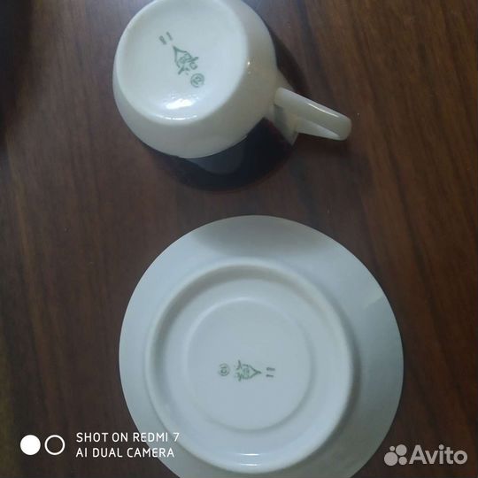 Чашка с блюдцем СССР