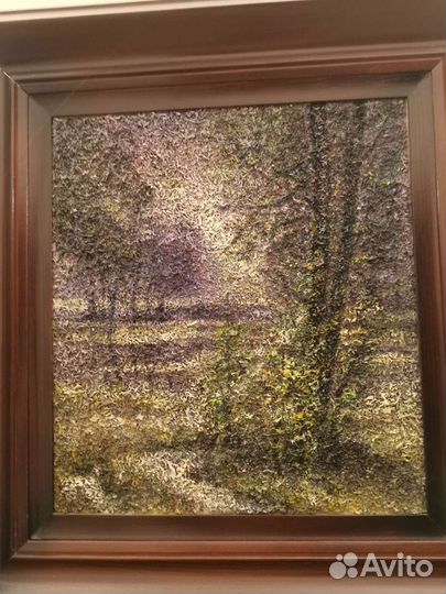 Картина маслом на холсте пейзаж
