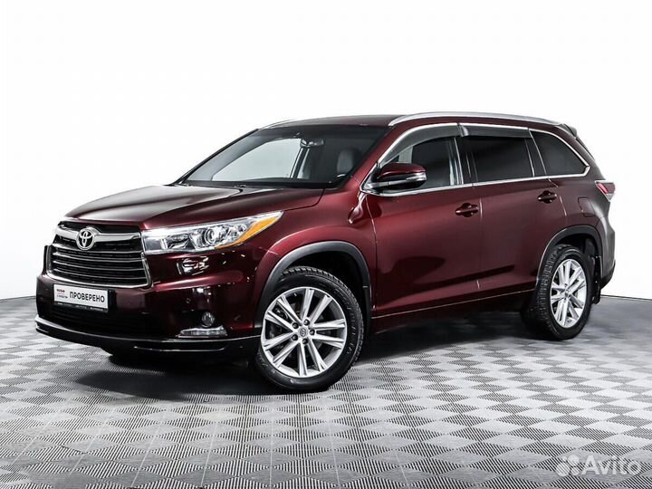 Toyota Highlander 3.5 AT, 2014, 124 000 км