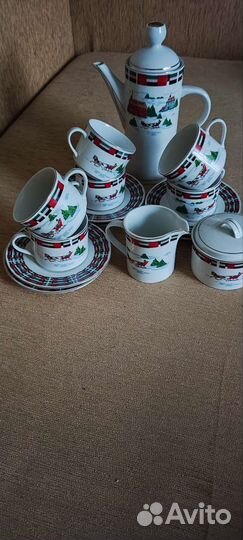 Чайный сервиз на 6 персон новый Great well