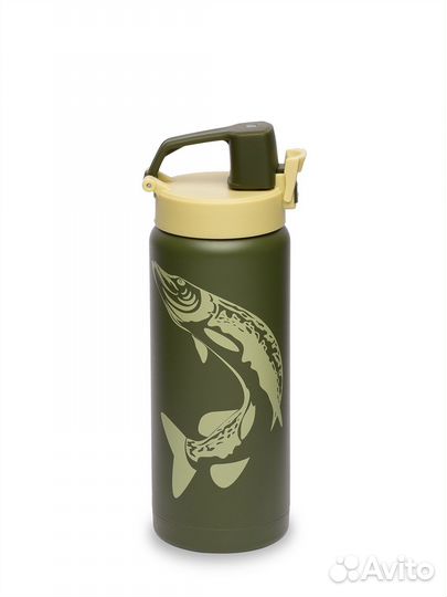 Термос-сититерм для напитков, Арктика, 500мл (рыба, бытовой, вакуумный, серия 702)