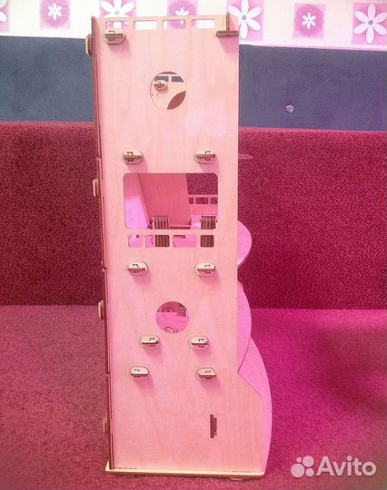 Деревянная парковка 