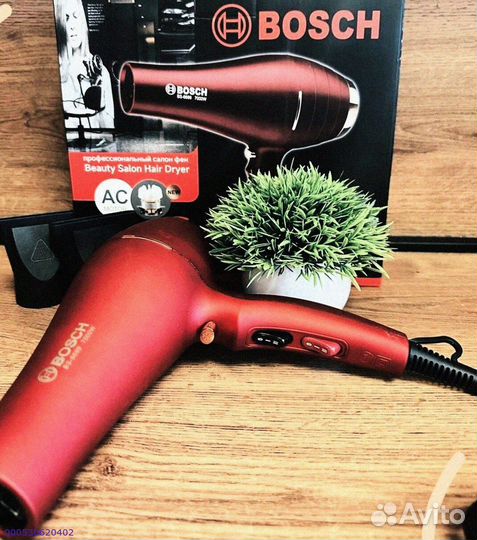 Новый фен для волос Bosch: 3000Вт для идеала