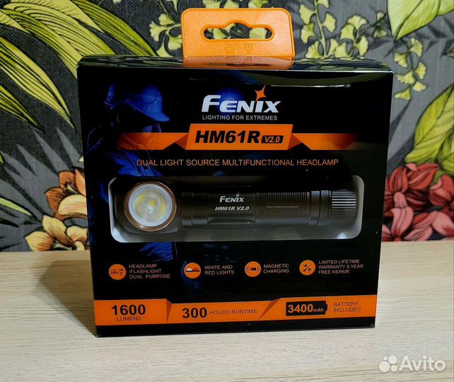 Налобный фонарь Fenix HM61R v2.0