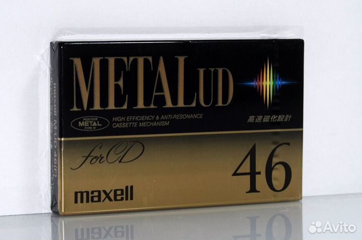 Аудиокассеты maxell 46 metal japan market (3276)