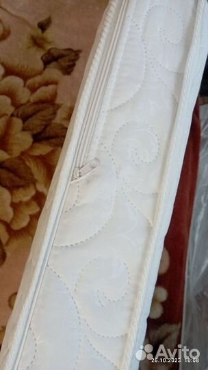 Матрас + наматрасник детский 120 *60