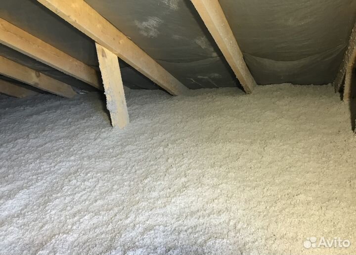 Эковата - утеплитель для стен, кровли, перекрытия