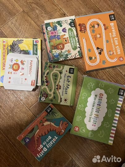 5 наборов многоразовых карточек для рисования