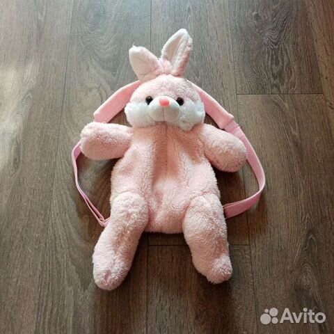 Рюкзак мягкая игрушка Заяц