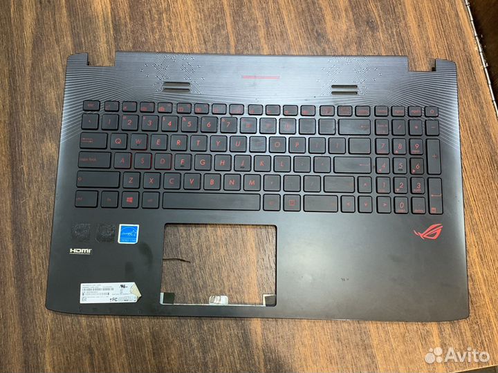 Топкейс часть корпуса asus GL552JX