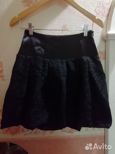 Юбка баллон мини