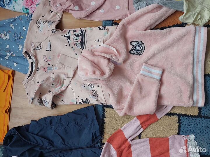 Вещи пакетом на девочку 98-104