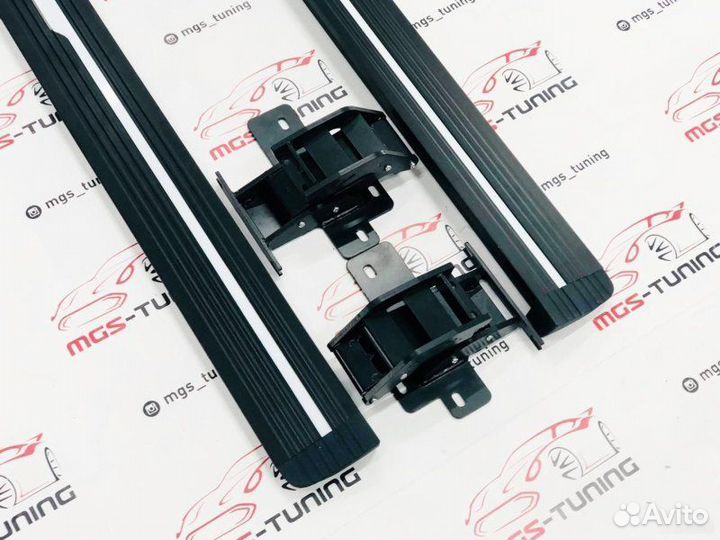 Выдвижные пороги на G-Class W464 (Длинные)