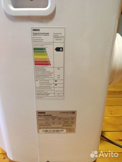 Кондиционер Zanussi zacm 09 ms/n1