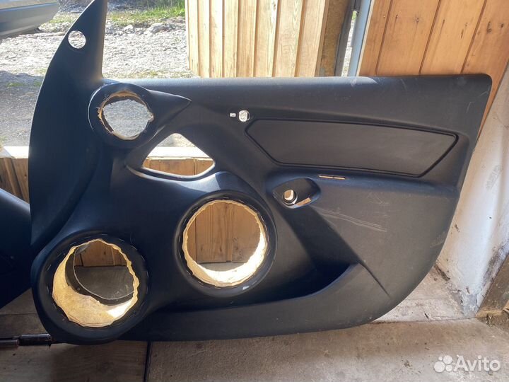 Дверные карты granta автозвук