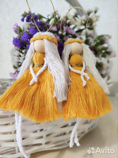 Кукла макраме