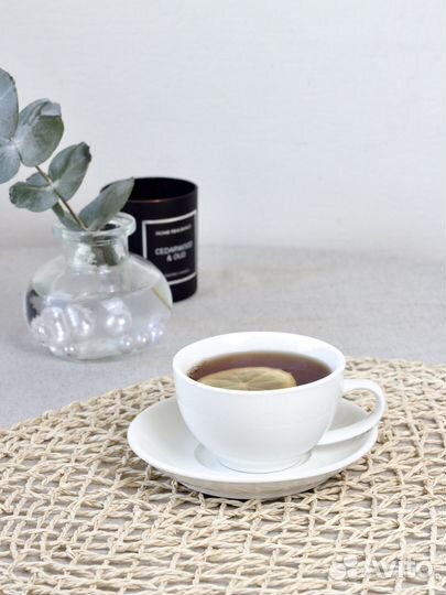 Чайная пара керамика