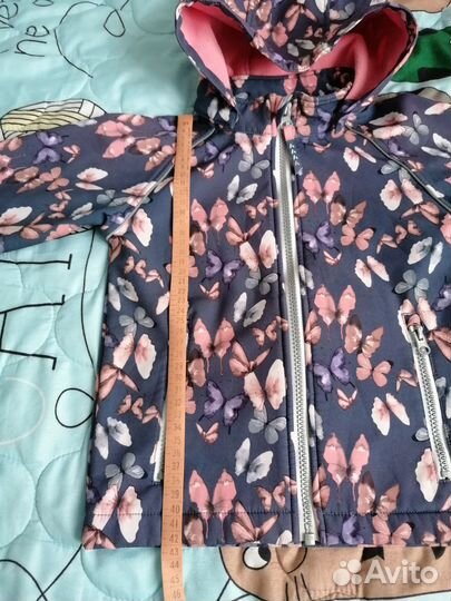 Ветровка утепленная для девочки 92-98