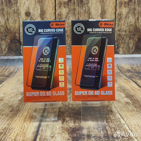 Стекло Защитное 6D Xiaomi/Apple/Samsung/Huawei