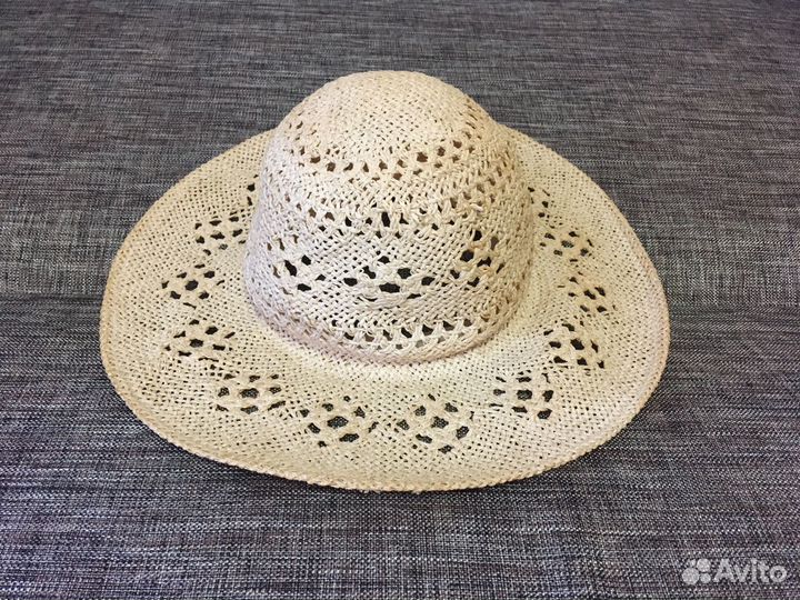 Шляпа соломенная+очки