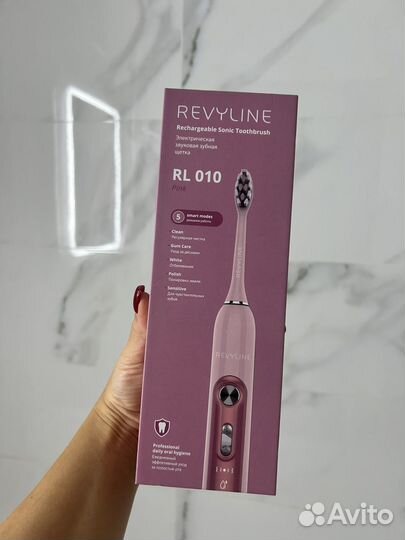 Электрическая зубная щетка Revyline RL 010 Розовая