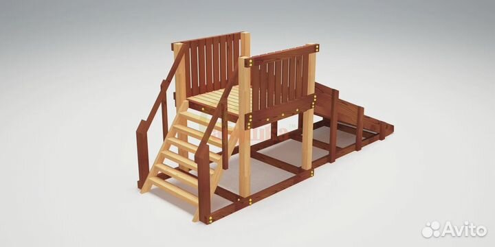 Зимняя горка Савушка Зима 1