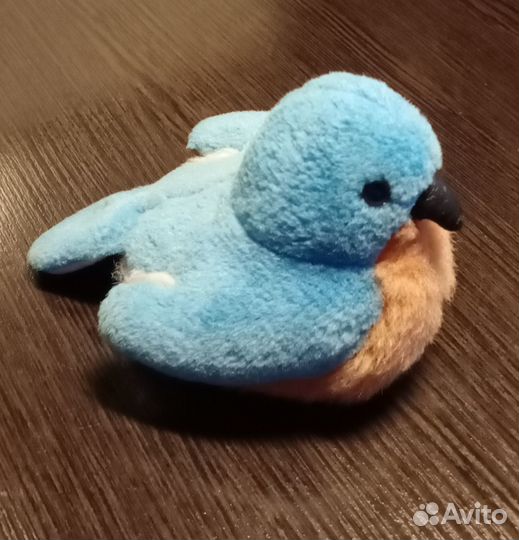 Игрушки мягкие Человечек Майнкрафт, Снегирь