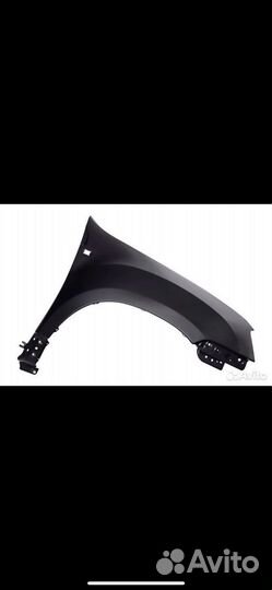 Переднее правое крыло на renault duster