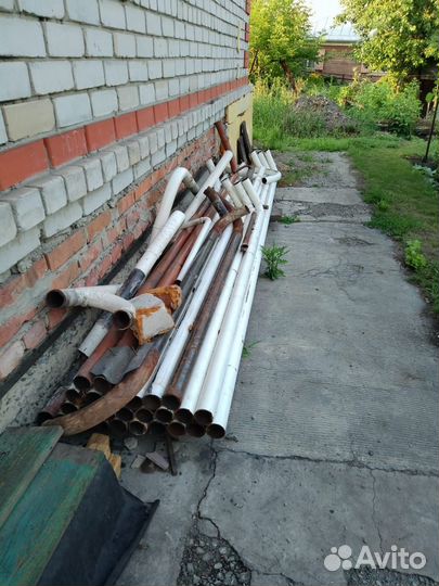 Котел для отопления и трубы