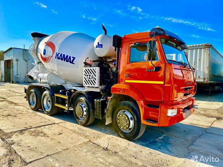 Автобетоносмеситель КАМАЗ 6540, 2021