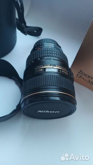 Объектив nikon f 17-35. 2,8D