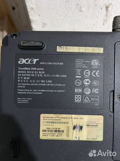 Acer ноутбук