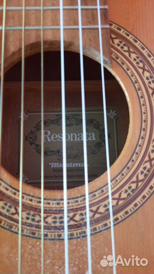 Гитара акустика resonata Германия