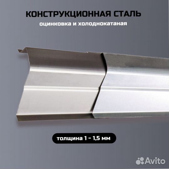 Пороги кузовные Skoda Octavia A4 (tur)