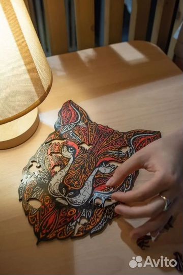 Деревянные пазлы