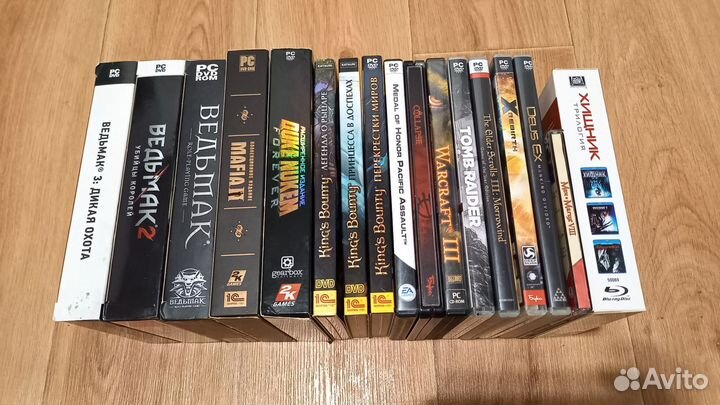 Коллекция редких компьютерных игр