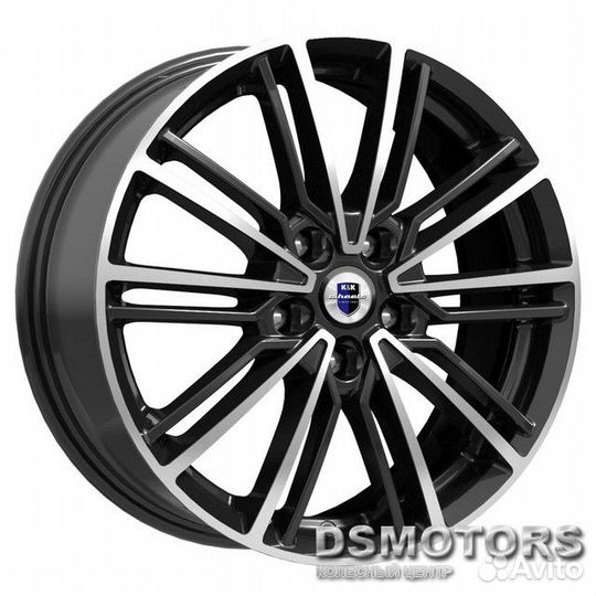 Диски Эрфурт 7/17 4x100 ET37 d67.1 алмаз чёрный